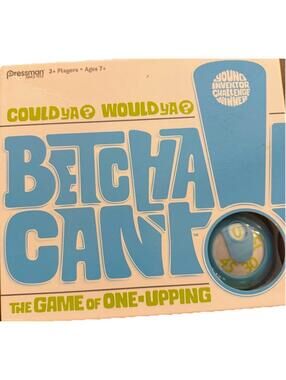 Pressman Betcha Can't! The Game of One-Upping Board Game 2021 Players 3+ Age 7